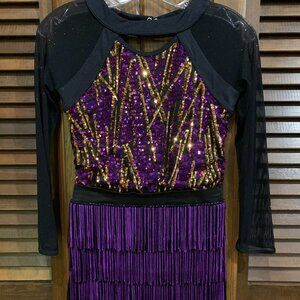 Weissman dance costume #12723 "You Need to Calm Down", child LG